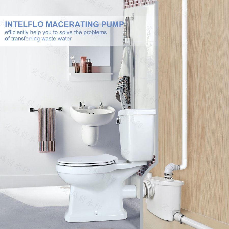 Mobility factory macerate pump FLO400 build a complete bathroom