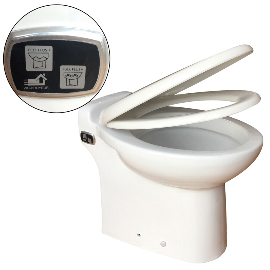 switch for macerator toilet